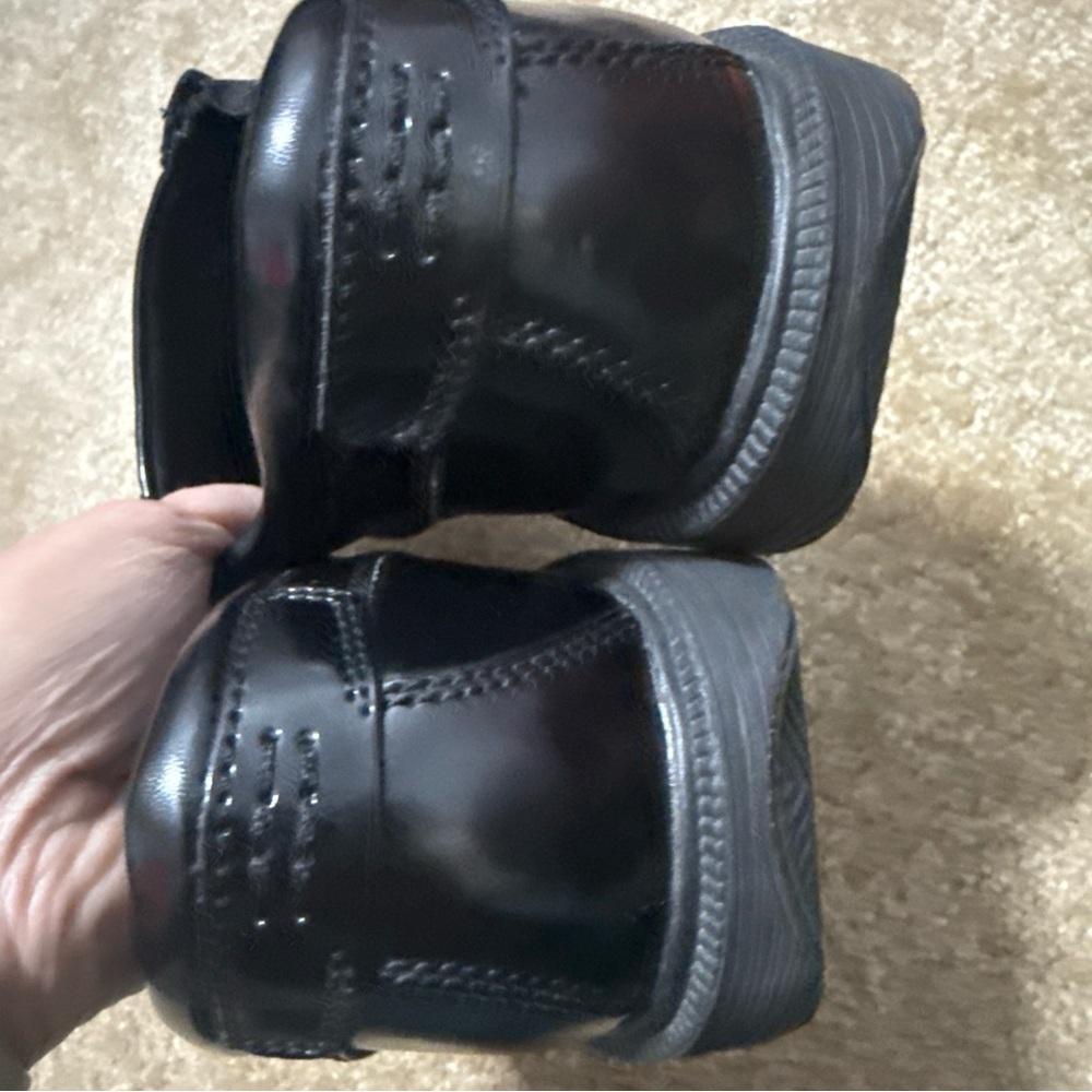 Nunn Bush Men Pro Bicycle Toe Slip-on with Kore Black 10.5 Dress Shoes - Picture 4 of 8